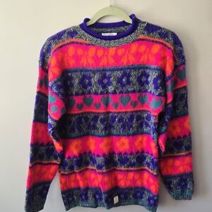 Sostanza Vibrant Knit Sweater NWT